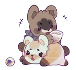 gummy feral (oval eyes)